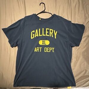 Gallery Dept Blue Yellow Collegiate Tee